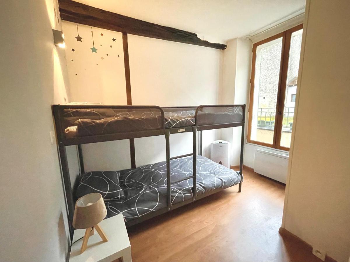 T3-Balcon Plein Sud-Acces Direct Au Bord Du Loing Apartment Moret-sur-Loing Luaran gambar