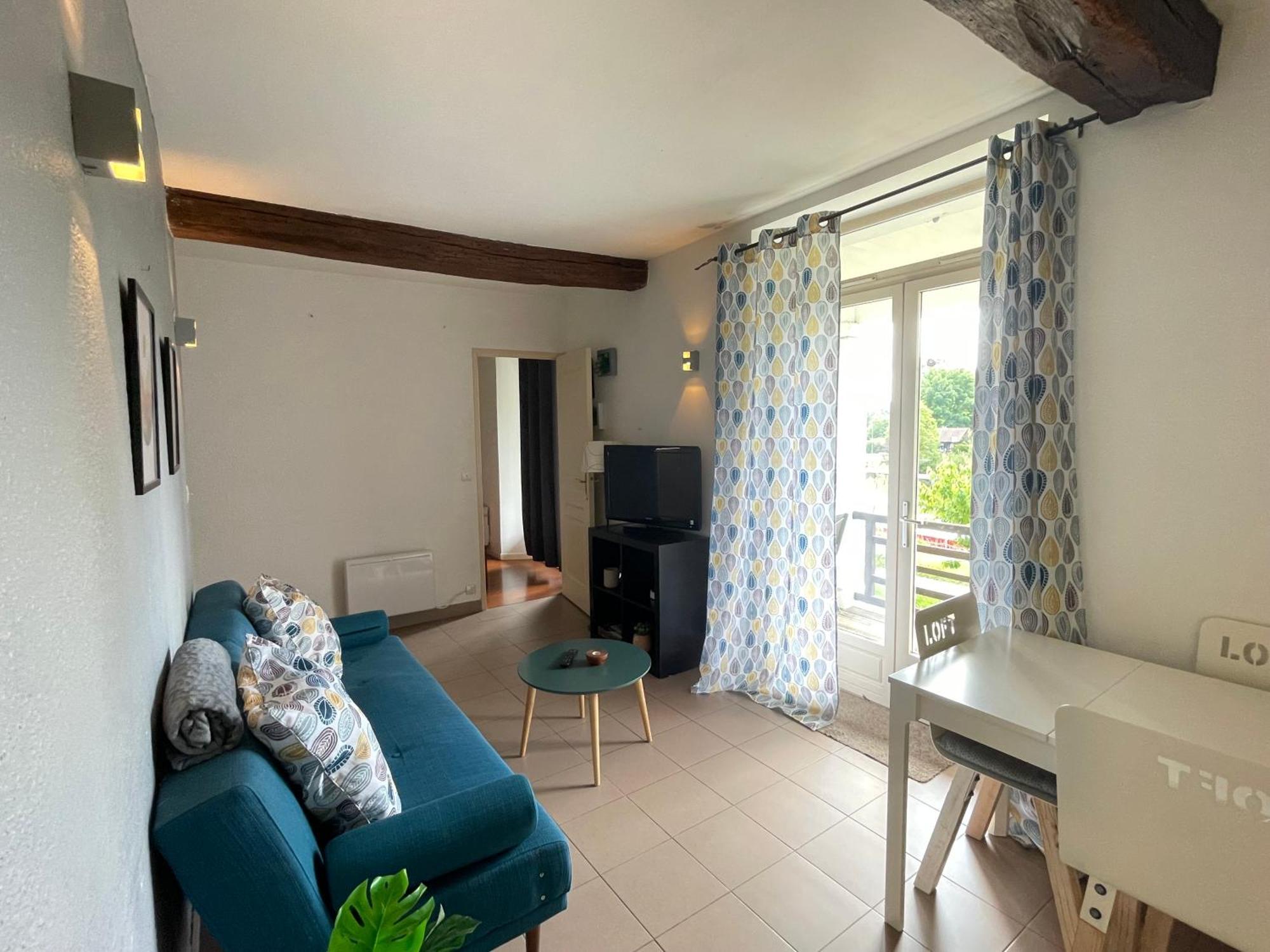 T3-Balcon Plein Sud-Acces Direct Au Bord Du Loing Apartment Moret-sur-Loing Luaran gambar